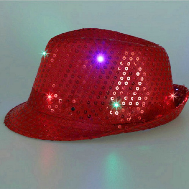 Led fedora hat 108HAT